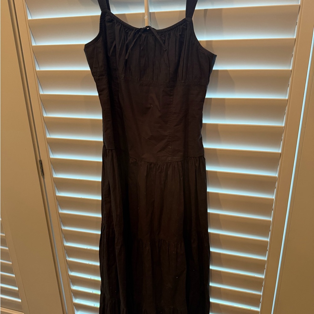 Aritzia Strudel Maxi Dress in Black